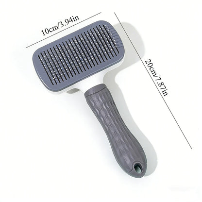 One-Click Dog Grooming Brush