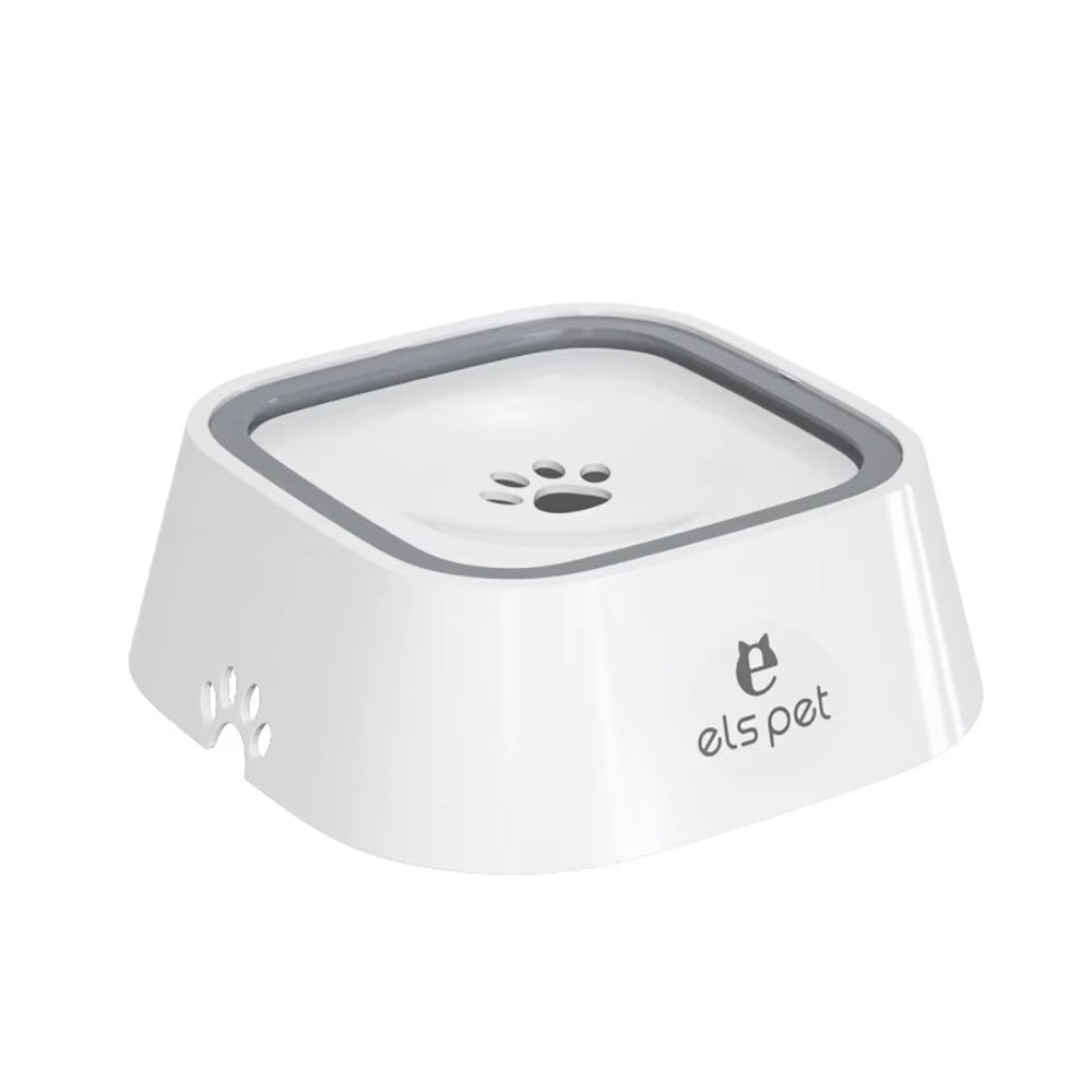 Custom Dog Drinking Water Bowl No Spill Floating Non-Wetting Mouth Cat Slow Anti-Overflow Water Feeding Dispenser Large Capacity